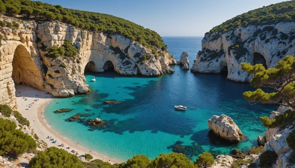 Criques secretes littoral mediterraneen sauvage