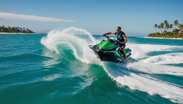 Sensations fortes jet ski vitesse