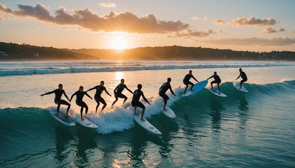 Les avantages de prendre des cours de surf en groupe