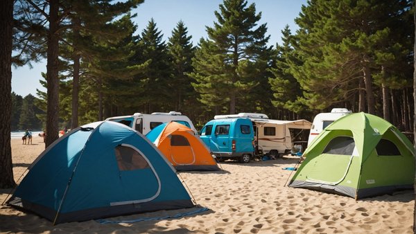 Un camping avec accès direct à la plage pour surfer pendant ses vacances à brétignolles-sur-mer