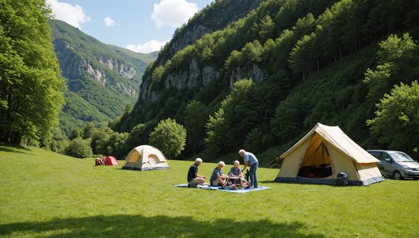Vacances en pleine nature au pays basque avec le camping la ferme erromardie